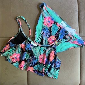 H&M new without tag swim wear 2 piece set